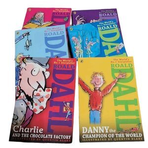Set of 6 Ronald Dahl books